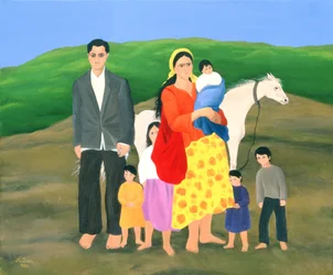 Zigeunerfamilie, 1986